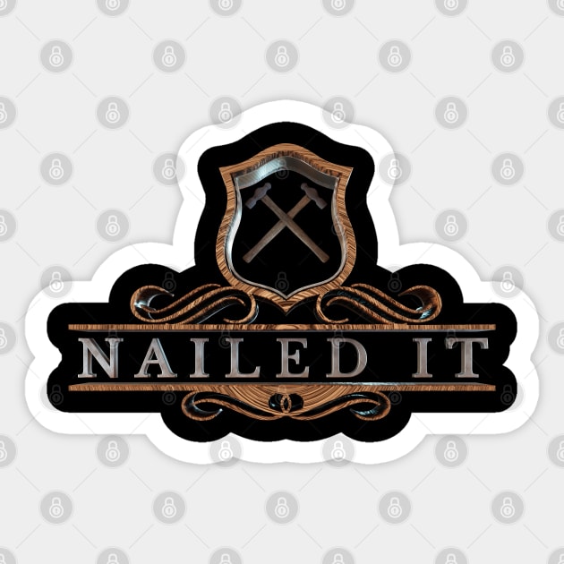 Nailed It! Sticker by DanielLiamGill